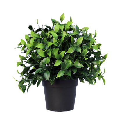 Small Potted Artificial Jasmine Plant UV Resistant 20cm