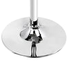 Artiss Bar Table Gas Lift Round White