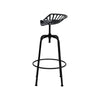 Artiss Bar Stool Retro Industrial Style Iron - Black