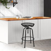 Artiss Bar Stool Retro Industrial Style Iron - Black