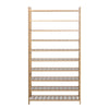 Artiss 10-Tier Bamboo Shoe Rack Wooden Shelf Stand Storage Organizer