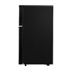 Devanti 84L Bar Fridge 2 Door Built-in Light Beverage Cooler Drink Black Fridges