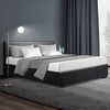 Artiss Nino Bed Frame PU Leather - Black Double