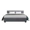 Artiss Nino Bed Frame Fabric - Grey King