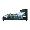 Artiss Pier Bed Frame Fabric - Charcoal Double