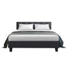 Artiss Anna Bed Frame Fabric - Charcoal Double