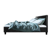 Artiss Neo PU Leather Bed Frame - Black Double