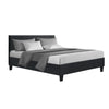 Artiss Neo Fabric Bed Frame - Charcoal Double