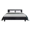 Artiss Neo Fabric Bed Frame - Charcoal Queen