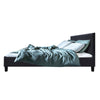 Artiss Neo Fabric Bed Frame - Charcoal Queen