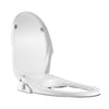 Toilet Bidet Seat Non Electric Hygiene Dual Nozzles Spray Wash Bathroom O shape