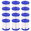 Bestway 12X Filter Cartridge For Above Ground Swimming Pool 330GPH Filter Pump