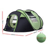 Weisshorn Instant Camping Tent 4-5 Person Pop up Tents Family Hiking Dome