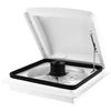 WEISSHORN Caravan Roof Vent Hatch Pop up Fan Vents 12V White