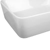 Cefito Ceramic Rectangle Sink Bowl - White