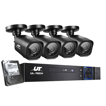 UL-tech CCTV Camera Home Security System 8CH DVR 1080P Cameras Outdoor Day Night