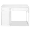 Artiss Metal Desk With Storage Cabinets - White