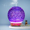 Devanti Aromatherapy Diffuser Aroma Humidifier Ultrasonic 3D Firework Light Oil