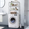 3 Tier Laundry Storage Rack - Silver