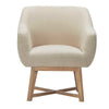 Artiss Fabric Tub Lounge Armchair - Beige