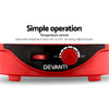 Devanti Food Dehydrator with 7 Trays - Red