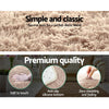 Artiss 140x200cm Floor Rugs Large Ultra Soft Shaggy Rug Carpet Mat Area Beige