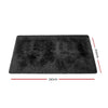 Artiss Floor Rugs Ultra Soft Shaggy Rug Large 200x230cm Carpet Mat Area Black