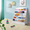 Keezi 5 Tiers Kids Bookshelf Magazine Rack Shelf Organiser Bookcase Display