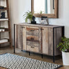 Artiss Buffet Sideboard Storage Cabinet Industrial Rustic Wooden