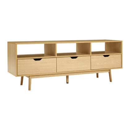 Artiss Wooden Scandinavian Entertainment Unit - Natural