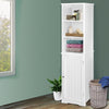 Artiss Bathroom Tallboy Furniture Toilet Storage Cabinet Laundry Cupboard Tall