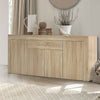 Artiss Buffet Sideboard Cabinet Storage 4 Doors Cupboard Hall Wood Hallway Table