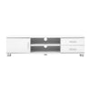 Artiss 120cm TV Stand Entertainment Unit Storage Cabinet Drawers Shelf White