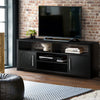 Artiss Entertainment Unit with Cabinets - Black