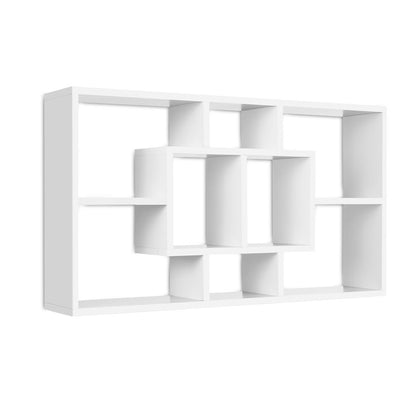 Artiss Floating Wall Shelf DIY Mount Storage Bookshelf Display Rack White