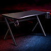 Artiss Gaming Desk Home Office Carbon Fiber Computer Table Racer Desks Black