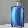 Wanderlite 28inch Lightweight Hard Suit Case Luggage Blue