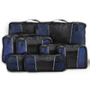 Wanderlite 8 Piece Luggage Organiser Travel Bags