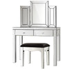 Artiss Mirrored Furniture Dressing Table Dresser Chest of Drawers Mirror Stool