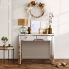 Artiss Mirrored Furniture Dressing Console Hallway Hall Table Sidebaord Drawers