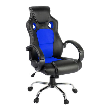 Artiss Gaming Chair Computer Office Chairs Blue & Black