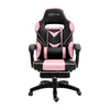 Artiss Office Chair Computer Desk Gaming Chair Study Home Work Recliner Black Pink