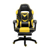 Artiss Office Chair Computer Desk Gaming Chair Study Home Work Recliner Black Yellow