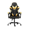 Artiss Office Chair Gaming Chair Computer Chairs Recliner PU Leather Seat Armrest Black Golden