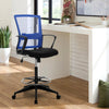 Artiss Office Chair Veer Drafting Stool Mesh Chairs Black Standing Chair Stool