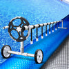 Aquabuddy Solar Swimming Pool Cover Blanket with Roller Wheel Adjustable 7 X 4m