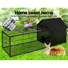 i.Pet Rabbit Cage Hutch 162x60cm Enclosure Metal