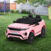 Kids Electric Ride On Car Land Rover Licensed Toy Cars Remote 12V Battery Pink