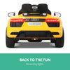 Rigo Kids Ride On Audi R8 - Yellow