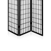 Artiss 3 Panel Wooden Room Divider - Black